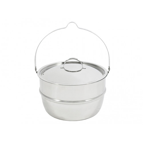 Muurikka - Kastrull 4.6L med lock Rostfritt