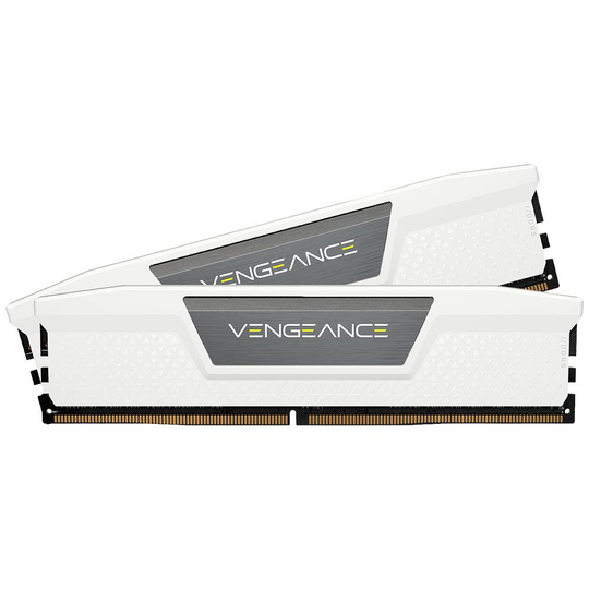 Corsair CMK32GX5M2B5200C40W Internminne Desktop Kit Vengeance 32 GB 2 x 16 GB DDR5-RAM 5200 MHz CL40-40-40-77