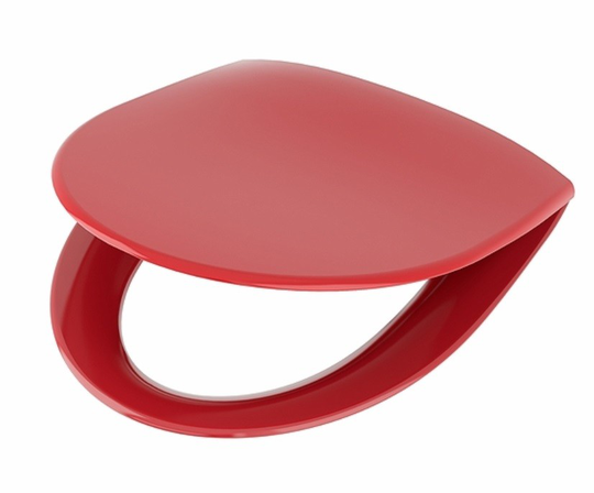 Ifö WC-Sits Spira Hårdsits Röd 99496