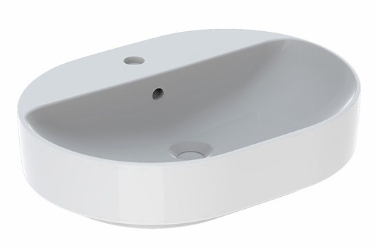 Ifö Tvättställ Variform Lay-On Elipps 60 cm Med Bräddavlopp