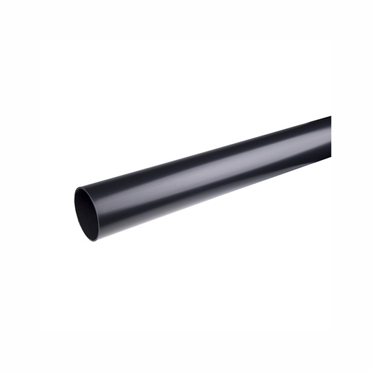 STUPRÖR 75MM 3M I SVART PLAST | Beijerbygg Byggmaterial