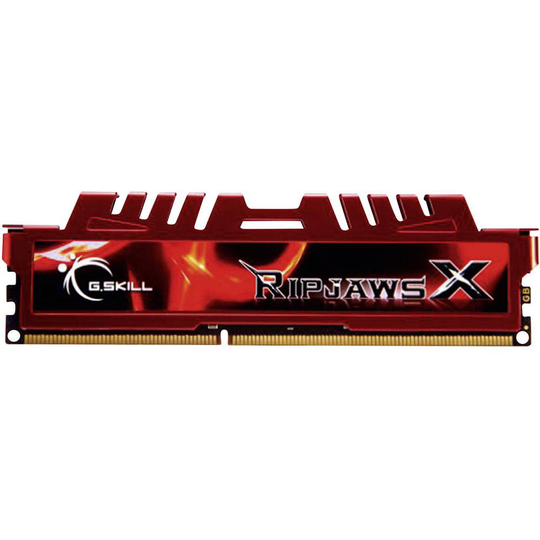 G.Skill F3-12800CL10D-16GBXL Internminne Desktop Kit RipjawsX 16 GB 2 x 8 GB DDR3 1600 MHz CL10 10-10-30