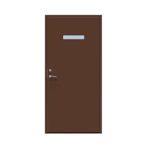 Enkeldörr till villa Arby 9 x 21, Högerhängd, Nötbrun
