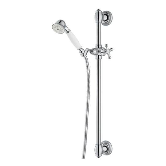 Duschset Mora Classic Krom/Vit
