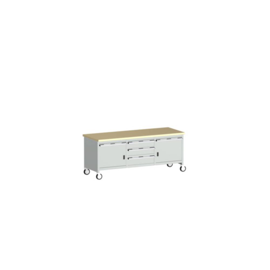 Bott 41002134.16V Körbar lådor arbetsbänk (B x H x D) 2000 x 840 x 750 mm