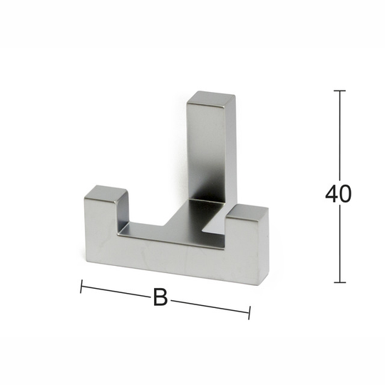 DUBBELKROK CUBE MATT KROM SB | Beijerbygg Byggmaterial