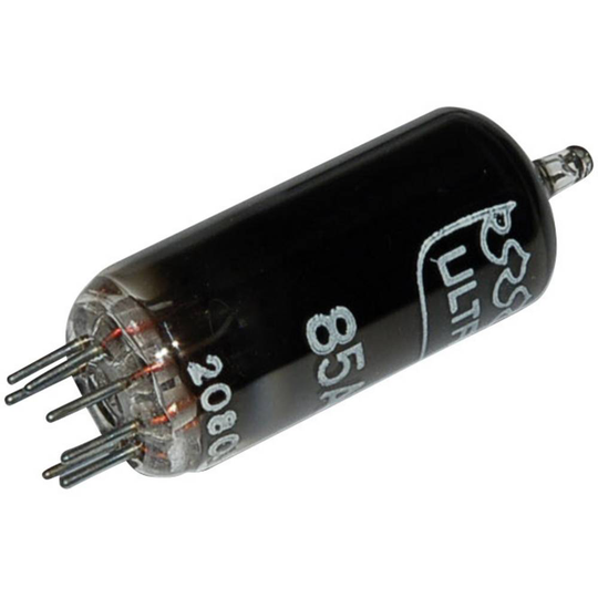 85 A 2 = STR 85/10 Elektronrör Spänningsregulator 125 V 6 mA Antal poler: 7 Lampsockel: Noval Innehåll 1 st