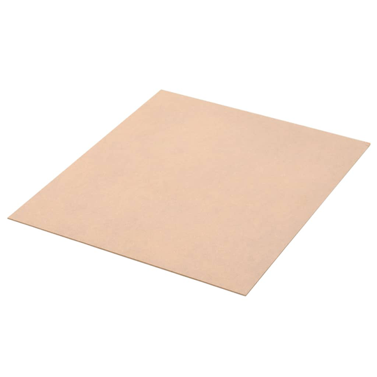 vidaXL MDF-skivor 20 st kvadrat 60x60 cm 2,5 mm
