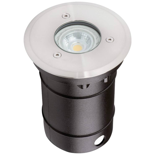 Markbelysning Par 16, GU10 LED Kanlux BERG DL-10O 7172 Rostfritt stål