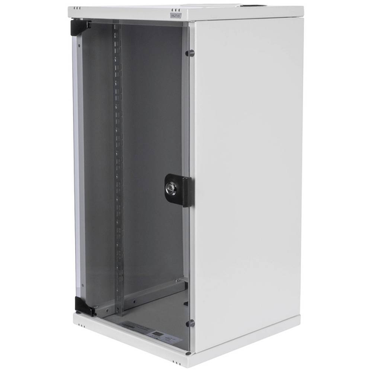 10 väggskåp Digitus DN-10-12U 12 U Grå-vit (RAL 7035)