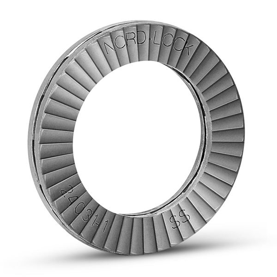 Nord-Lock NL10SS SB Låsbricka DI 10,7 MM, SYRAFAST, ROSTFRI, DIN 25201 10,7 x 16,6 x 2 mm, 10-pack