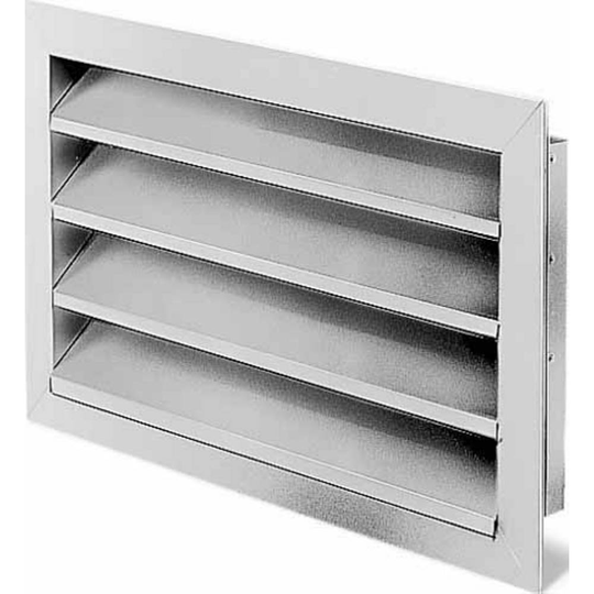 Ventilationsgaller Aluminium Helios WSG 30/15