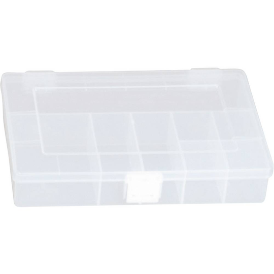 Hünersdorff Låda (L x B x H) 250 x 180 x 45 mm Antal fack: 8 fast underavdelning