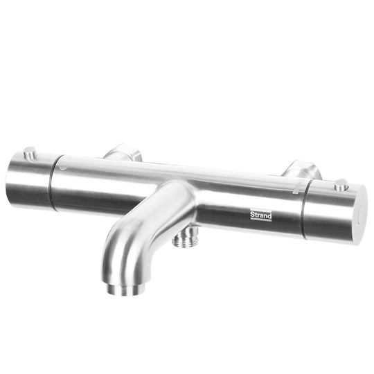 Strand Dusch- & Badkarsblandare INOX G-28A