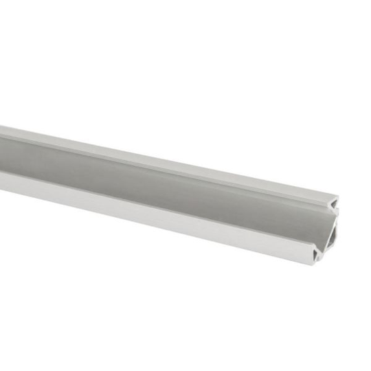 Hide-a-Lite Art Corner Profil 2 m, utan lock och clips Aluminium