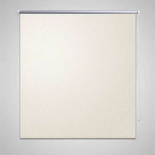 Rullgardin gräddvit 140 x 230 cm mörkläggande