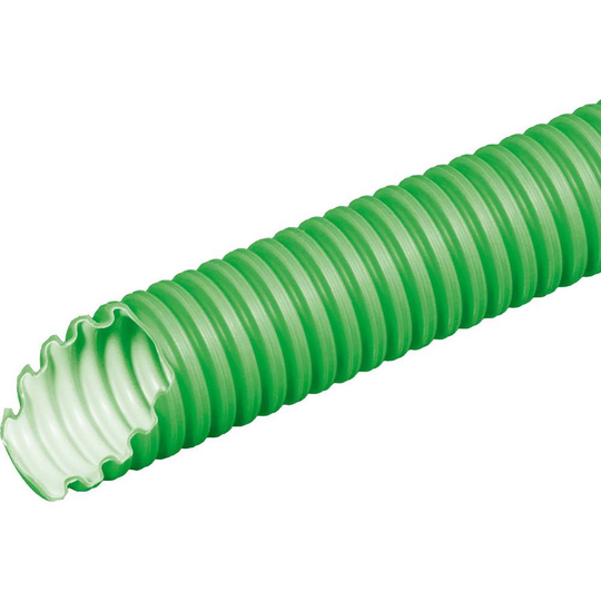 Fränkische Rohrwerke 26250032 FBY-EL-F 32 gn Korrugerat rör (value.1363853) Grön 24.9 mm 1 st
