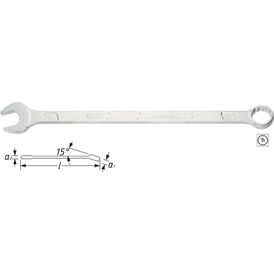 Ringskruvnyckel 10 mm Hazet 600LG-10 600LG-10