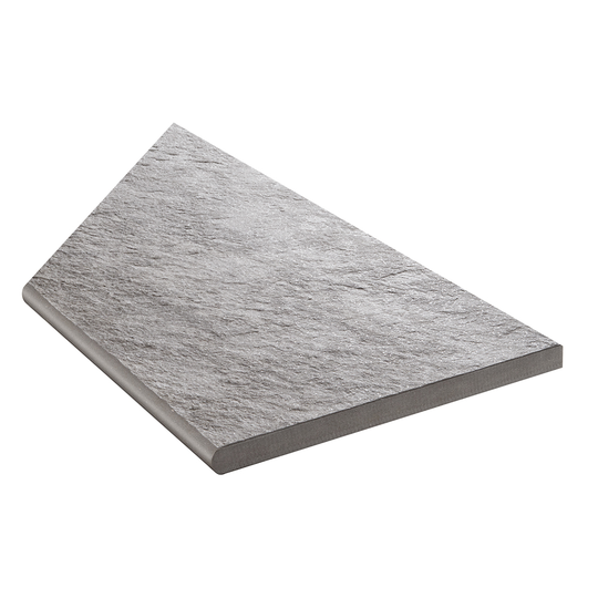 Klinker Bricmate Z Quartzit Grey Pool Inner Corner Right 30x60 cm