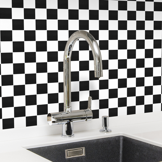 Klinkermosaik Arredo Titan Mix Black/White Blank 5x5 cm