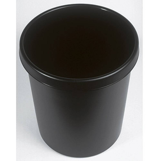 Helit Papperskorg the german H6106195 30 l (Ø x H) 350 mm x 405 mm Polyeten Svart 1 st