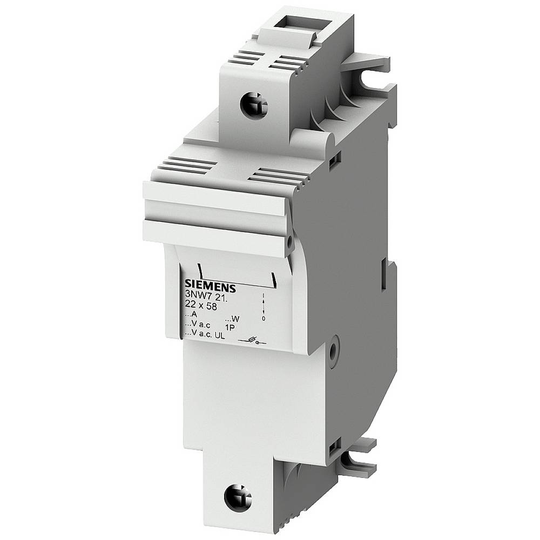 Siemens 3NW7211 3NW7211 Hållare för säkringscylinder 100 A 690 V/AC 1 st