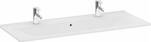 Ifö Tvättställ Sense Med Två Kranhål 121 cm