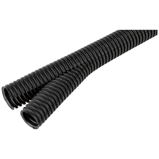 Fränkische Rohrwerke 38407000 Co-flex PP-UV 70 sw Korrugerat rör (value.1363853) Svart 67.5 mm 10 m