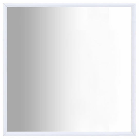 vidaXL Spegel vit 50x50 cm
