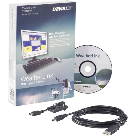 Davis Instruments DAV-6510USB Mjukvara