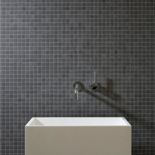 Mosaik Ceramiche Keope Back Anthrazite 3x3 cm