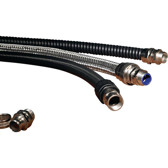 HellermannTyton 166-41007 PSRSC40-FMC-M40-NPB/PA6-ML Slangskruvlåsning Metall M40 Rak 1 st