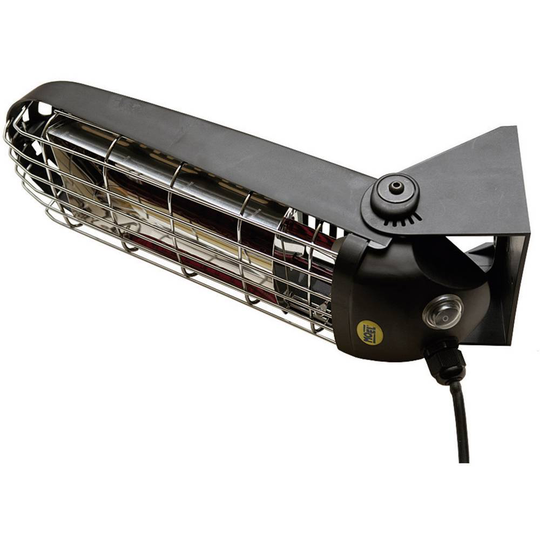 Mo-el Lucciola 1200 W Halogen IR-värmare 1200 W 6 m² Svart