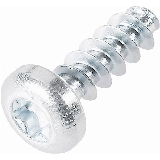 TOOLCRAFT 88202-1 Plastskruv 2.2 mm 6 mm T-profil Stål förzinkad 100 st