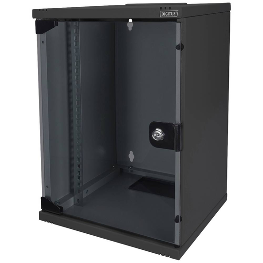10 väggskåp Digitus DN-10-09U-B 9 U Svart (RAL 9005)