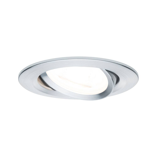 Paulmann 93640 Nova Inbyggnadsbelysning LED GU10 35 W Aluminium (vriden)