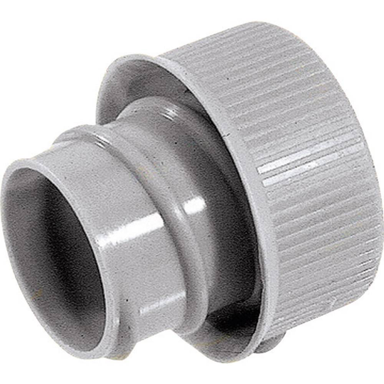 LAPP 52023340 SILVYN® EE-K 7 GY Täckande lock för slangändar Grå 10 mm Rak 1 st