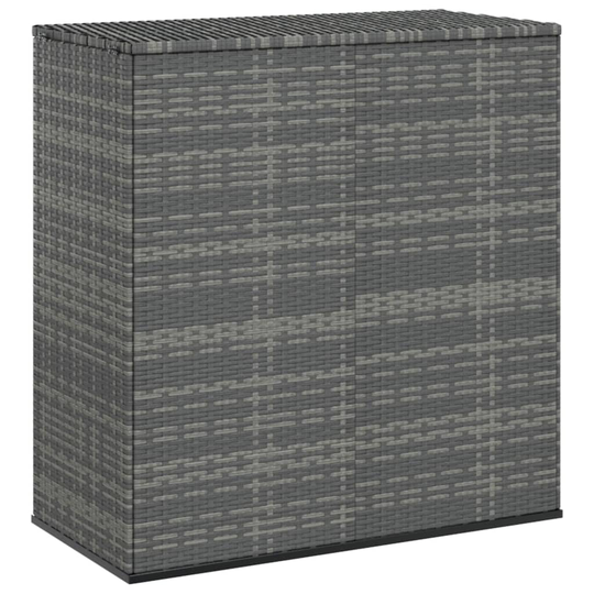 vidaXL Dynbox PE-rotting 100x49x103,5 cm grå