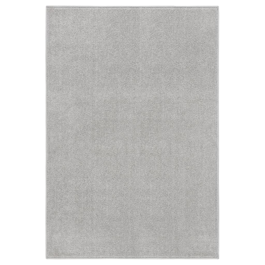 vidaXL Matta 160x230 cm ljusgrå