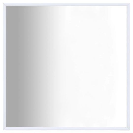 vidaXL Spegel vit 60x60 cm