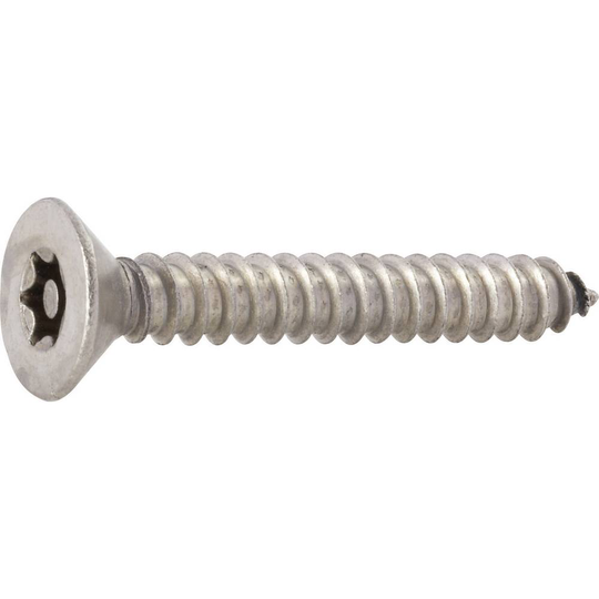 TOOLCRAFT 88115-25 Försänkta plåtskruvar 3.5 mm 25 mm T-profil med stift Rostfritt stål 10 st