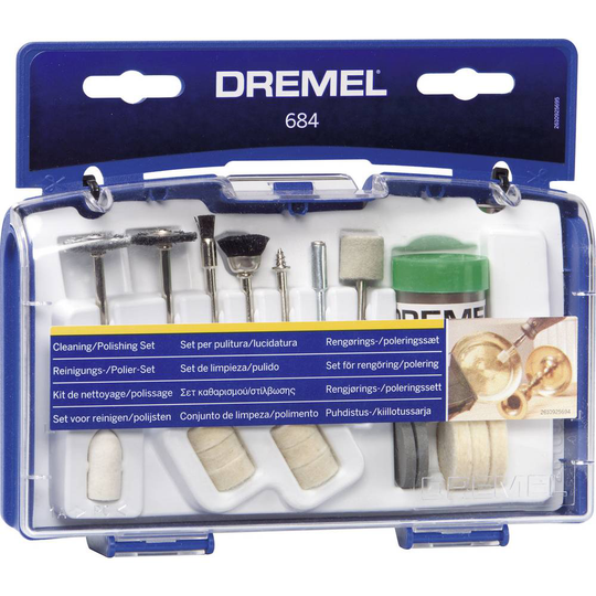 Rengörings-/poleringssats Dremel 26150684JA N/A