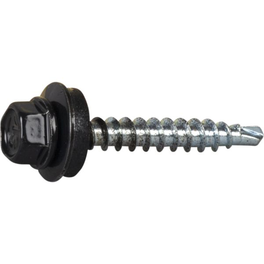 ESSVE 513294 Farmarskruv 4,8 x 35 mm, borrspets, 30-pack Svart