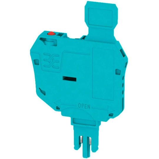 Tillbehör, säkringshållare, märkarea: bruksanvisning/katalog SIHA 3/G20/LD 10-36V BL 1005250000 Weidmüller 1000 st