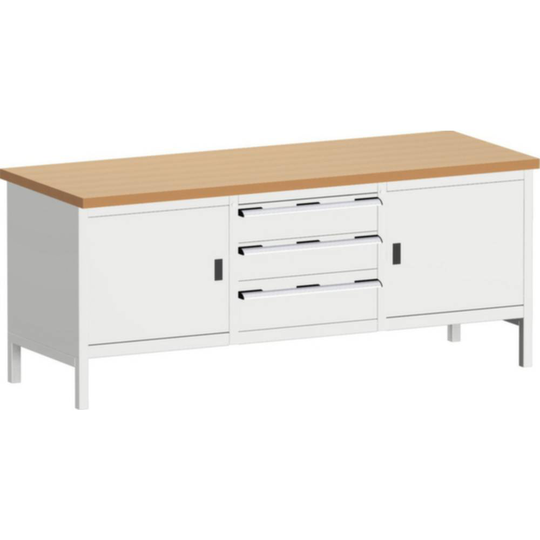 Bott 41002056.16V Låda arbetsbänk (B x H x D) 2000 x 840 x 750 mm