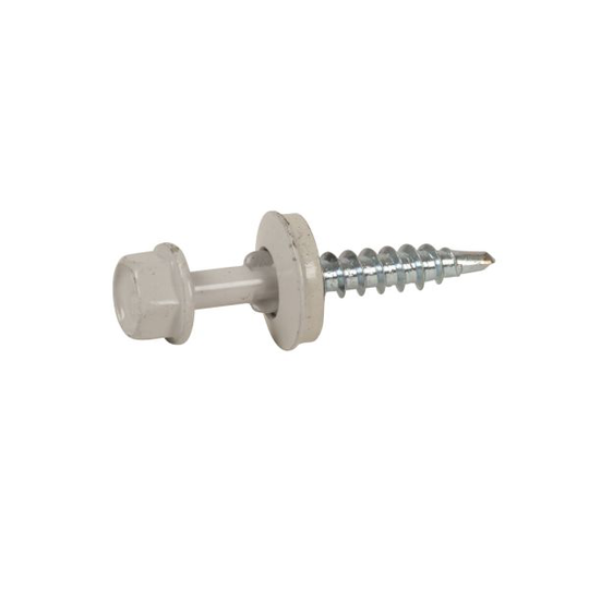 ESSVE 63239 Farmarskruv 4,8x35 mm, vingar, borrspets Ljusgrå, 100-pack