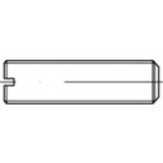 TOOLCRAFT 1061010 Gängstift M5 10 mm Rostfritt stål A1 50 st