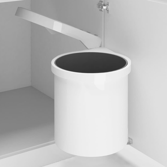 vidaXL Inbyggd sophink plast 8 L