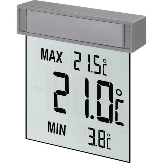 TFA Dostmann 30.1025 Fönstertermometer Silver