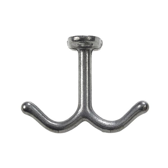 Habo 27169 Klädkrok aluminium, 60x75 mm